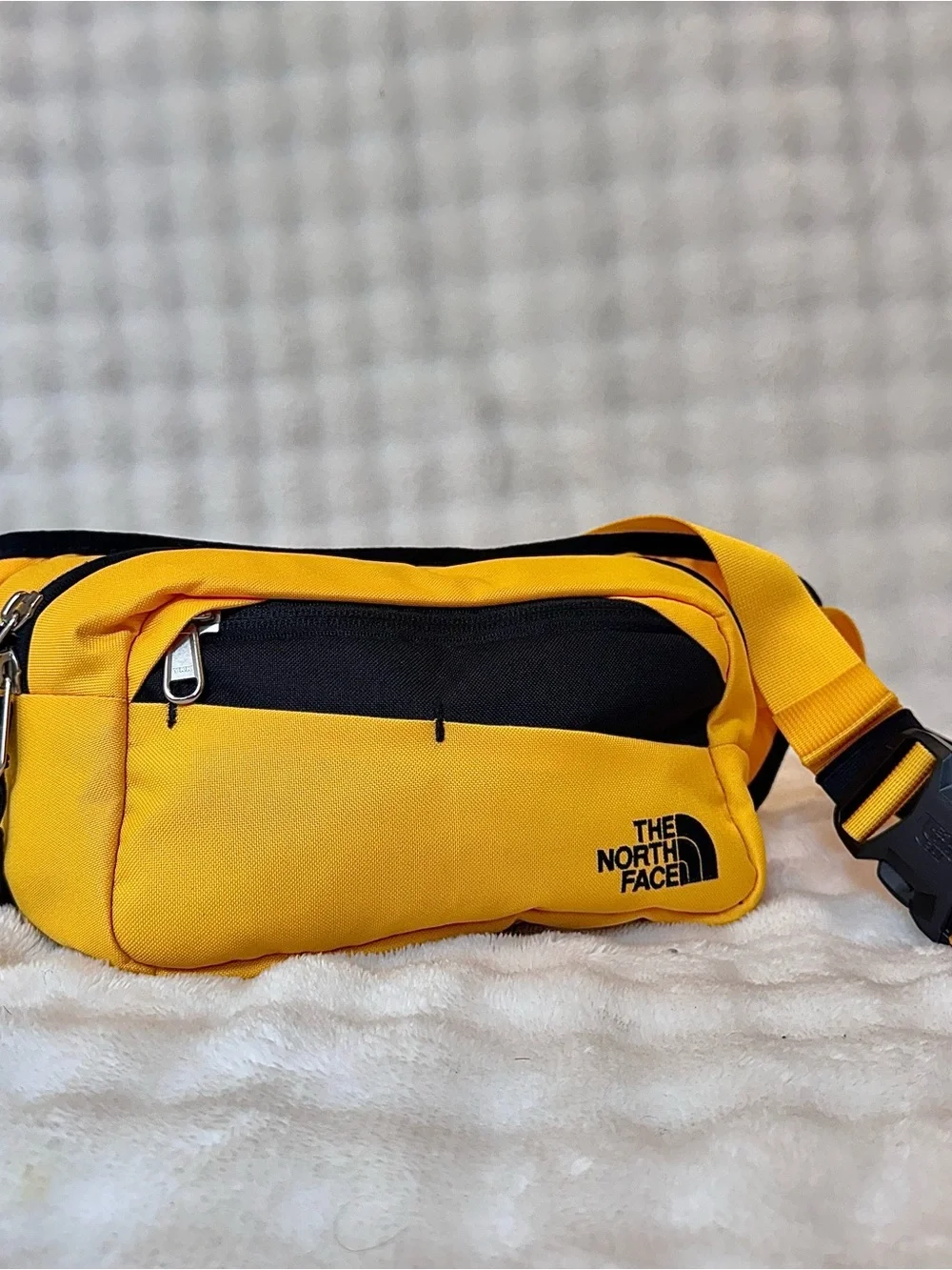 The North Face Yellow & Black Waist Pack, Everyday Sling/ Belt Bag